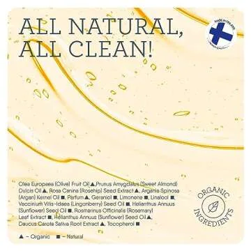 Supermood Youth Glo Face Oil - Radiance Rosehip Oil and Lingonberry Seed Oil, Lightweight and Hydrating Facial Oil, Face Oil for Women, All Natural Facial Skincare for Smooth and Youthful Skin