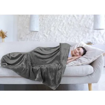 Utopia Bedding Fleece Blanket Queen Size Luxury Elegance