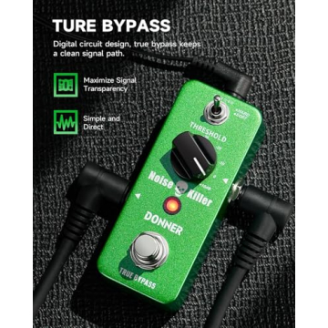 Donner Noise Gate Pedal | 2 Modes Noise Suppressor for Guitars