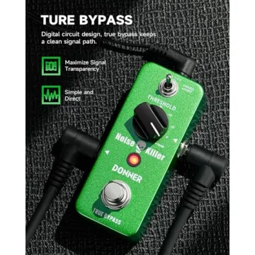 Donner Noise Gate Pedal | 2 Modes Noise Suppressor for Guitars