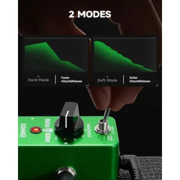 Donner Noise Gate Pedal | 2 Modes Noise Suppressor for Guitars