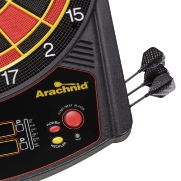 Arachnid Electronic Dartboard with 31 Games and Heckler