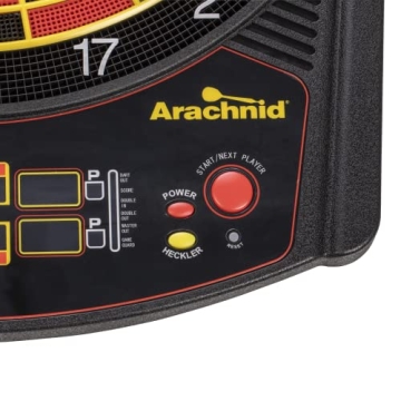 Arachnid Electronic Dartboard with 31 Games and Heckler