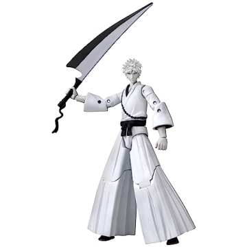 Anime Heroes White Ichigo Action Figure - Perfect for Bleach Fans!