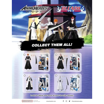 Anime Heroes White Ichigo Action Figure for Collectors