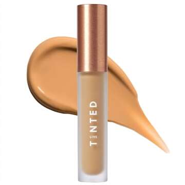 Live Tinted Hueskin Serum Concealer - Medium-to-Full Coverage Concealer with Niacinamide, & Hyaluron...