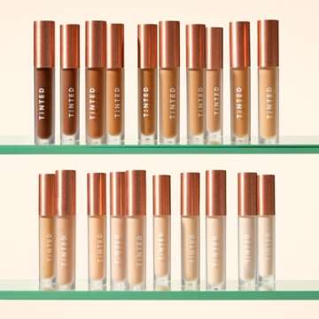 Live Tinted Hueskin Serum Concealer - Medium-to-Full Coverage Concealer with Niacinamide, & Hyaluronic Acid for Dark Circles, Fine Lines & Wrinkles, Buildable Long-Lasting Formula, 0.35 oz Shade 11