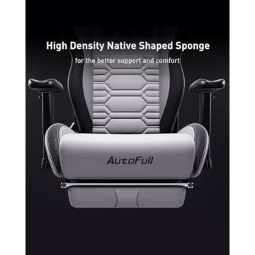 AutoFull C3 Gaming Chair Ergonomic Lumbar Support