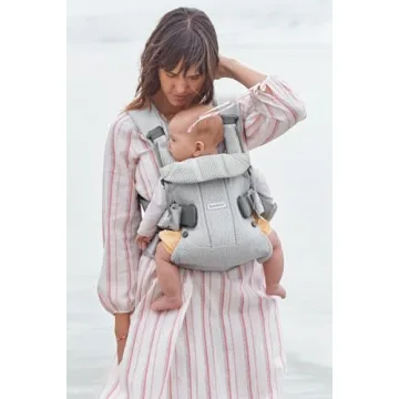 BabyBjörn New Baby Carrier One Air Mesh Silver - Ergonomic & Comfortable