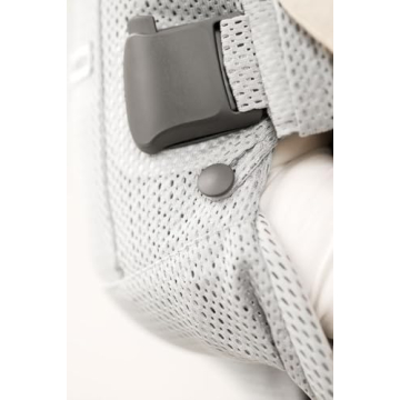 BabyBjörn New Baby Carrier One Air Mesh Silver - Ergonomic & Comfortable