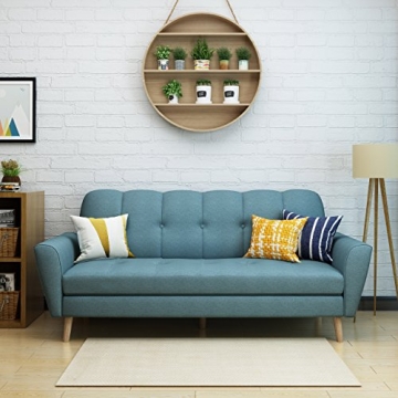 Stylish Christopher Knight Home Treston Sofa in Blue