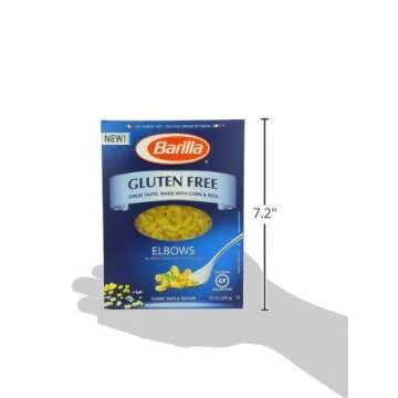 Barilla Gluten Free Pasta, Elbows, 12 Ounce (Pack of 12)