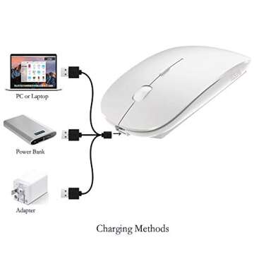 KLO Wireless Bluetooth Mouse for MacBook & iPad
