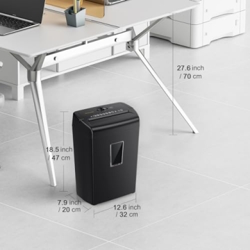 Bonsaii 10-Sheet Heavy Duty Cross Cut Shredder