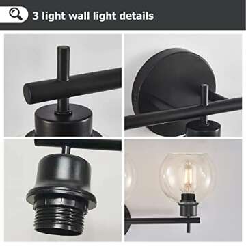 Seteline 3 Light Vanity Lights - Stylish & Versatile Lighting