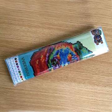 5D DIY Diamond Painting - Animal Resin Cross Stitch Kit - Crystals Embroidery - Home Decor Craft (Dog)