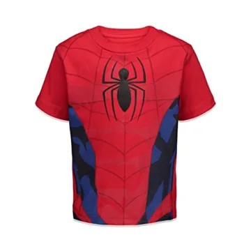 Marvel Spider-Man Boys 4 Pack T-Shirts for Ages 6
