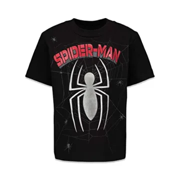 Marvel Spider-Man Boys 4 Pack T-Shirts for Ages 6