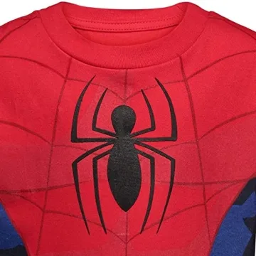 Marvel Spider-Man Boys 4 Pack T-Shirts for Ages 6