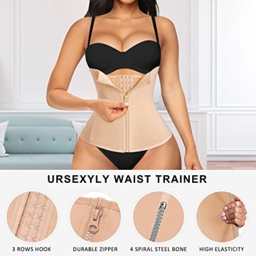 URSEXYLY Women Waist Trainer Corset Comfortable Shapewear