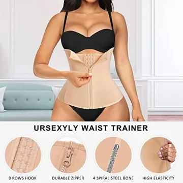 URSEXYLY Women Waist Trainer Corset Comfortable Shapewear
