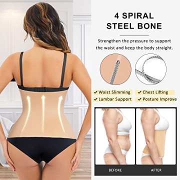 URSEXYLY Women Waist Trainer Corset Comfortable Shapewear
