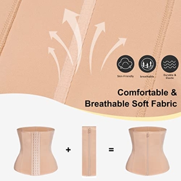 URSEXYLY Women Waist Trainer Corset Comfortable Shapewear