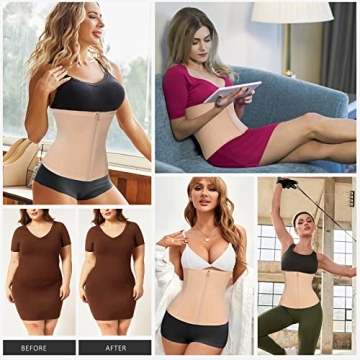 URSEXYLY Women Waist Trainer Corset Comfortable Shapewear