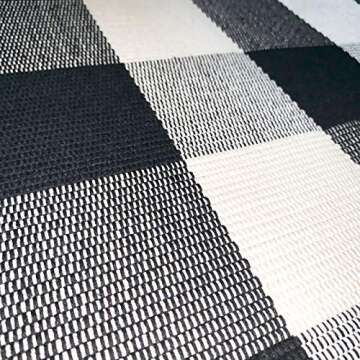 Stylish Handwoven Ukeler Plaid Rugs for Every Home