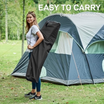 EVER ADVANCED Tall Directors Chair with Cup Holder 31-Inch