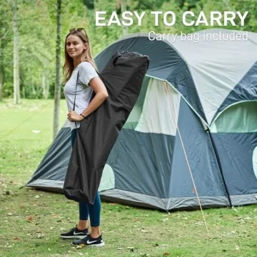 EVER ADVANCED Tall Directors Chair with Cup Holder 31-Inch