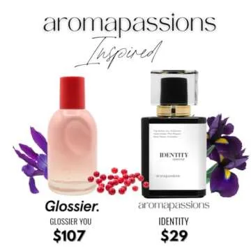 IDENTITY | Inspired by GLSSIER YOU | Pheromone Perfume for Men and Women | Extrait De Parfum | Long Lasting Dupe Clone Essential Oils Fragrance | Perfume De Hombre Mujer | (30 ml / 1 Fl Oz)