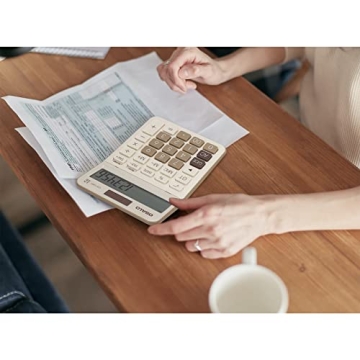 Pendency 12 Digit Calculator with Tax Functions & Big Display