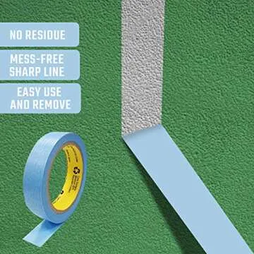 Blue Painters Tape Washi Paper Multi Pack for Crafting