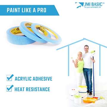 Blue Painters Tape Washi Paper Multi Pack for Crafting