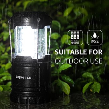 Lepro LED Lanterns - Portable Battery Powered Lighting
