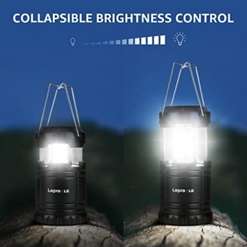 Lepro LED Lanterns - Portable Battery Powered Lighting