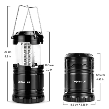 Lepro LED Lanterns - Portable Battery Powered Lighting