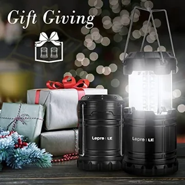 Lepro LED Lanterns - Portable Battery Powered Lighting