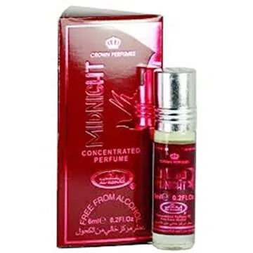 Midnight - Roll On - Essential Perfume Oil - Unisex - by Al-Rehab - 6ml(0.2 Fl Oz)