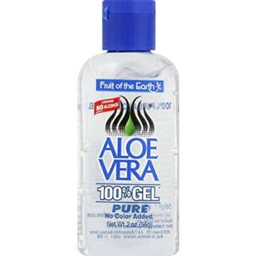 Fruit of the Earth Aloe Vera Gel: Healing Hydration and Skin Care - Bundle of 3