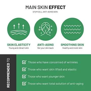 BRÜUN SC - Control Stem Cell Serum Ampoule - Micro Needling Korean Serum Booster for Face and Body to Use with and without Derma Pen Microneedling Skin Care Serum 1.18 fl.oz