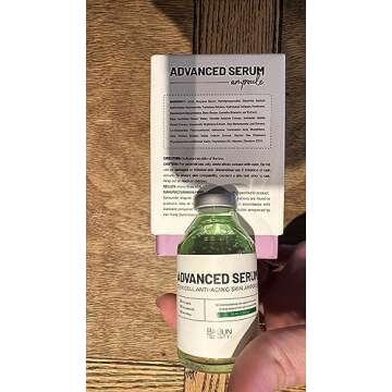 BRÜUN SC - Control Stem Cell Serum Ampoule - Micro Needling Korean Serum Booster for Face and Body to Use with and without Derma Pen Microneedling Skin Care Serum 1.18 fl.oz