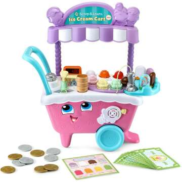 LeapFrog Ice Cream Cart - Joyful Learning for Kids