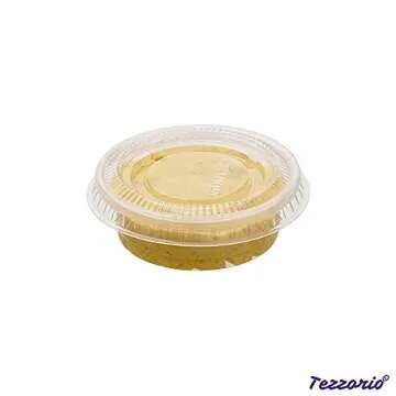 Versatile 100 Pack 0.5-Ounce Plastic Portion Cups