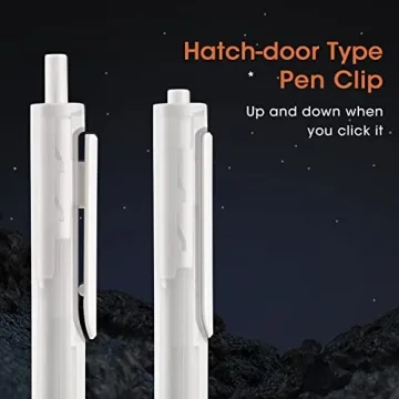 WRITECH 0.5mm No Smear Gel Pens for Smooth Writing