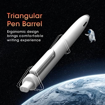 WRITECH 0.5mm No Smear Gel Pens for Smooth Writing