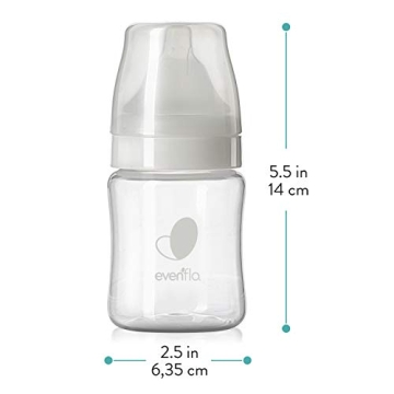 Evenflo Wide Neck Baby Bottles for Comfort Feeding