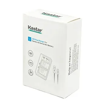 Kastar NP-FM50 Battery 3-Pack & Charger for Sony DCR Cameras