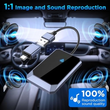 Wireless Android Auto Adapter for Factory Wired Cars